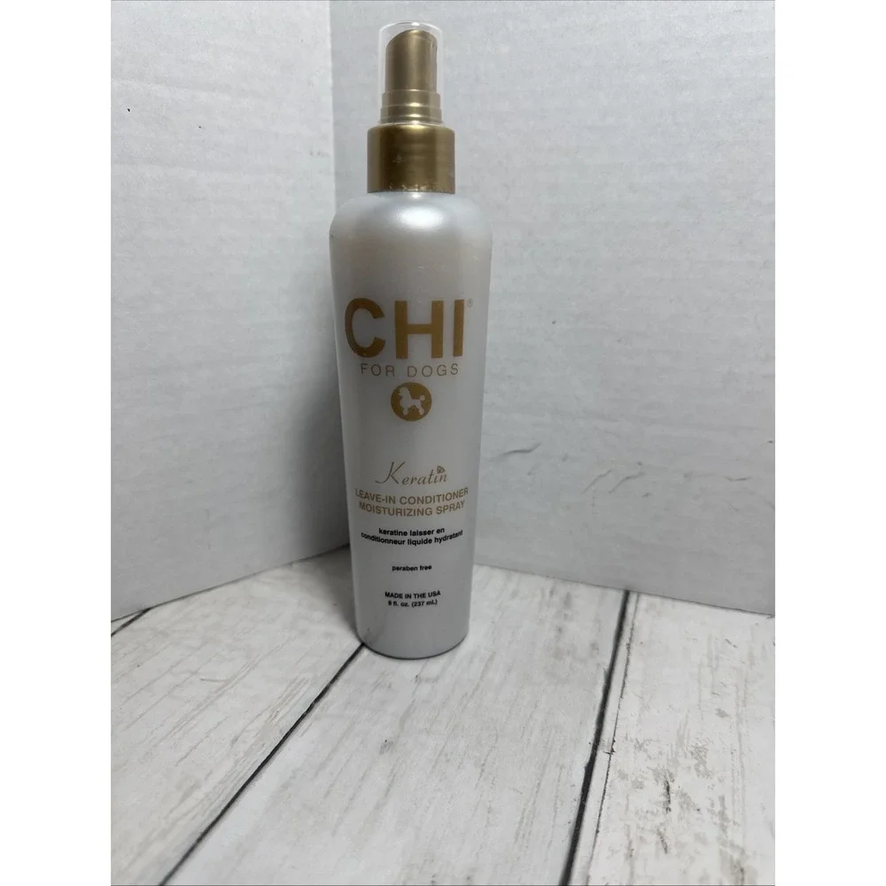 CHI for Dogs Keratin Detangling Spray 8 oz. Paraben Free Discontinued